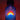 Rainbow Neon Light in Glass Bottle