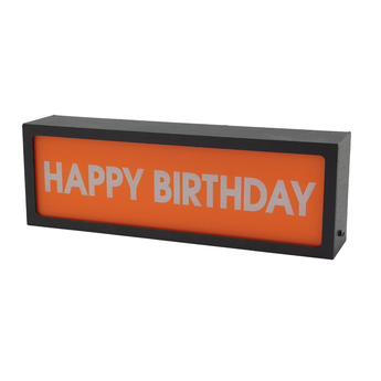Happy Birthday LED Lightbox – Fun, Versatile lighting For home, office. Make your space truly yours.
