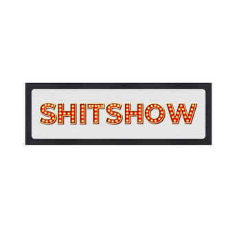 Shitshow LED Lightbox – Fun, Versatile lighting For home, office. Make your space truly yours.