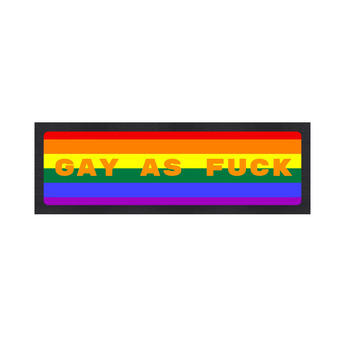 Gay as fuck LED Lightbox – Fun, Versatile lighting For home, office. Make your space truly yours.