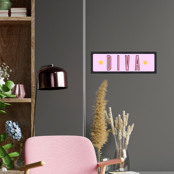 Diva LED Lightbox – Fun, Versatile lighting For home, office. Make your space truly yours.