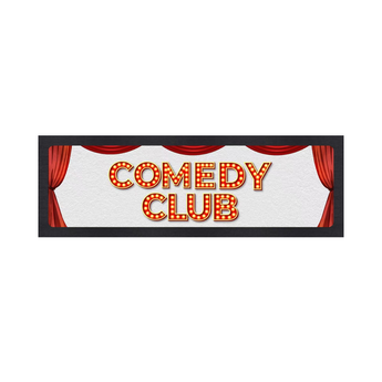 Comedy Club LED Lightbox – Fun, Versatile lighting For home, office. Make your space truly yours.