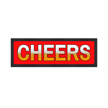 Cheers LED Lightbox – Fun, Versatile lighting For home, office. Make your space truly yours.