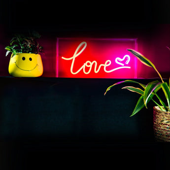 Love Neon LED Acrylic Lightbox