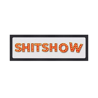 Shitshow LED Lightbox – Fun, Versatile lighting For home, office. Make your space truly yours.