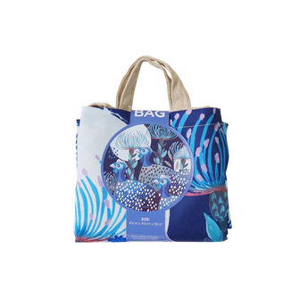 Reusable Shopping Bags - Blue Guineas