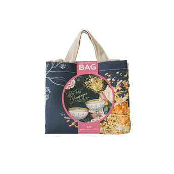 Reusable Shopping Bags - BUT FIRST CHAMPAGNE