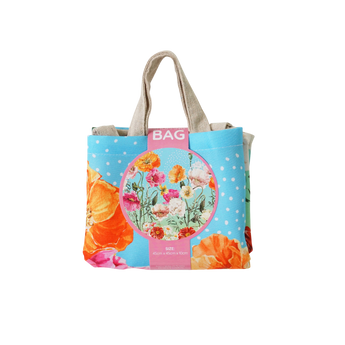 Reusable Shopping Bags - SUMMER POPPIES