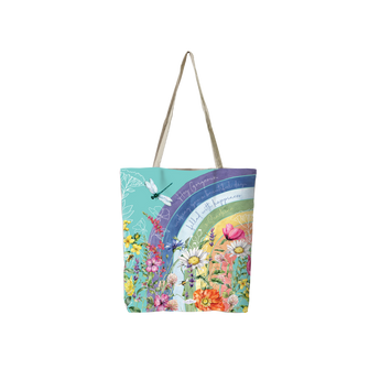 Reusable Shopping Bags - Rainbow Wildflower