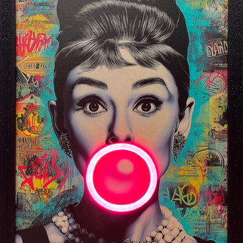 LED Neon Framed Wall Art – Audrey