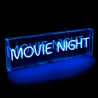 Ultimate LED Neon Movie Night Light Box