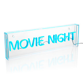 Ultimate LED Neon Movie Night Light Box