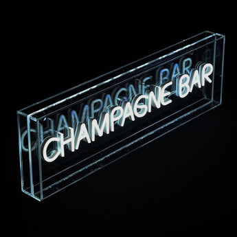 Ultimate LED Neon Champagne Bar Light Box – Add a Touch of Fun & Funky to Any Space!