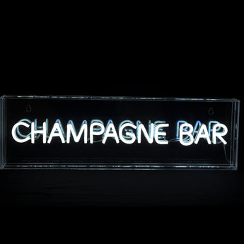 Ultimate LED Neon Champagne Bar Light Box – Add a Touch of Fun & Funky to Any Space!