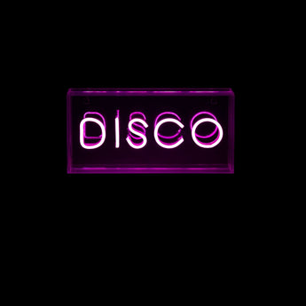 Disco Neon LED Acrylic Lightbox