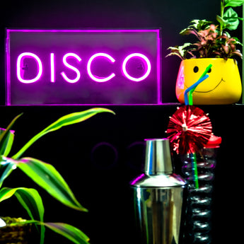 Disco Neon LED Acrylic Lightbox