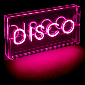 Disco Neon LED Acrylic Lightbox