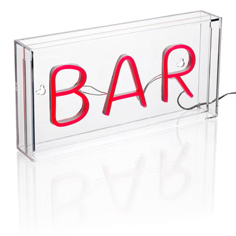 Bar Neon LED Acrylic Lightbox