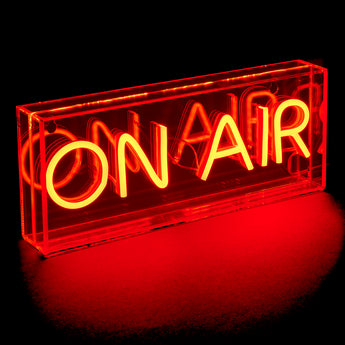 On Air Neon LED Acrylic Lightbox