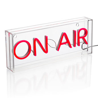 On Air Neon LED Acrylic Lightbox