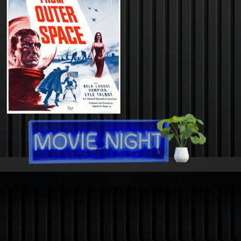 Ultimate LED Neon Movie Night Light Box