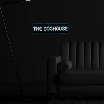 Ultimate LED Neon The Doghouse Light Box – Add a Touch of Fun & Funky to Any Space!