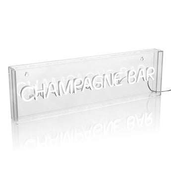 Ultimate LED Neon Champagne Bar Light Box – Add a Touch of Fun & Funky to Any Space!