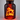 STAY WEIRD LED Small Message In A Bottle — lit close-up